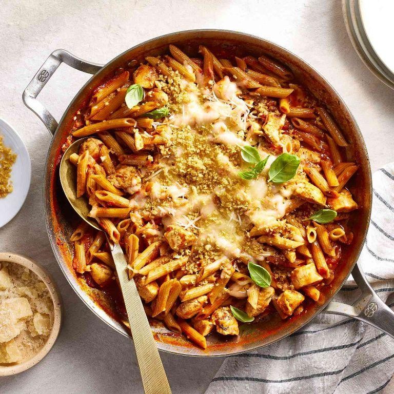 One-Pan Chicken Parmesan