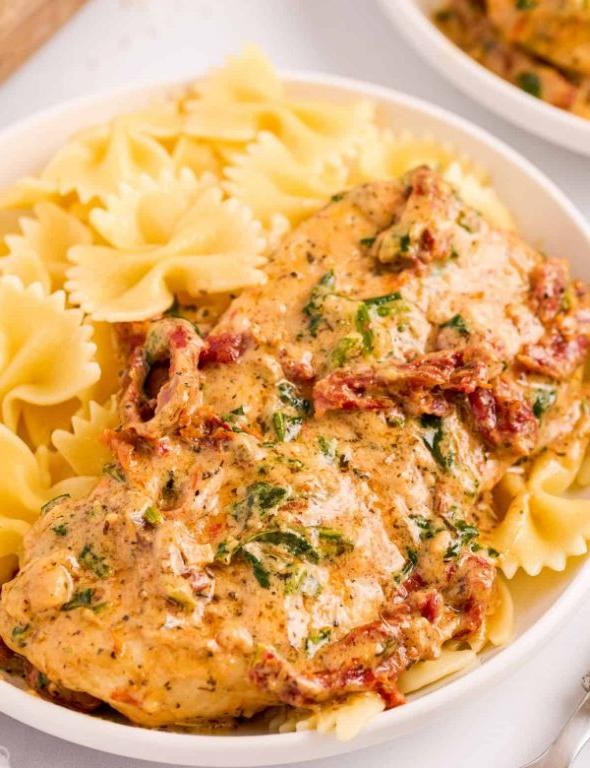 One-Pan Creamy Tuscan Chicken