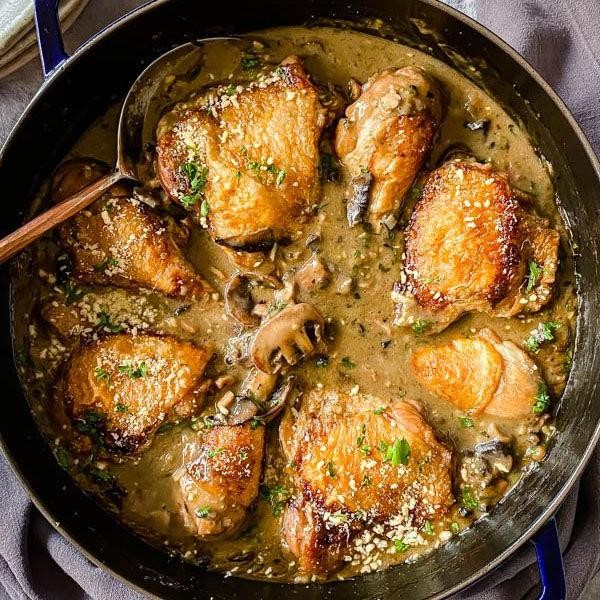 One-Pan Mushroom Chicken