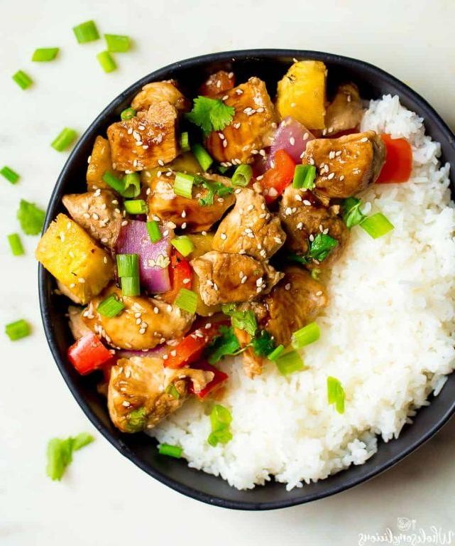 One-Pan Teriyaki Chicken and Pineapple
