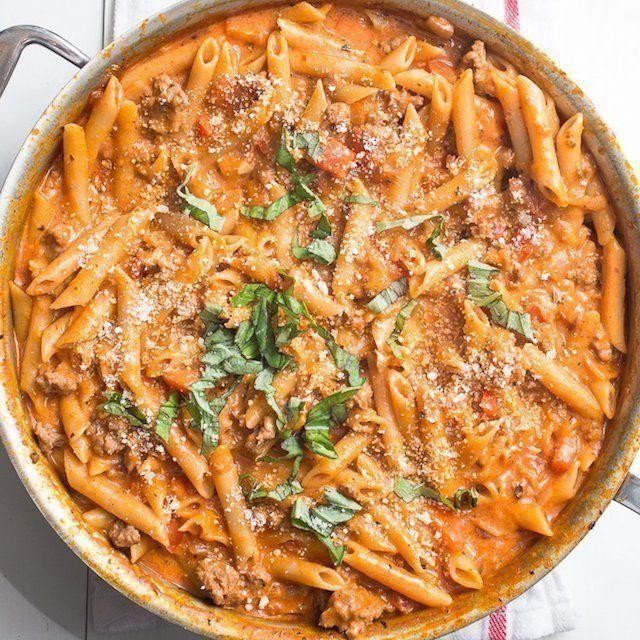 One-Pot Creamy Sausage Pasta