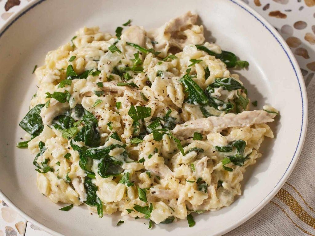 One-Pot Lemon Chicken Orzo Meal