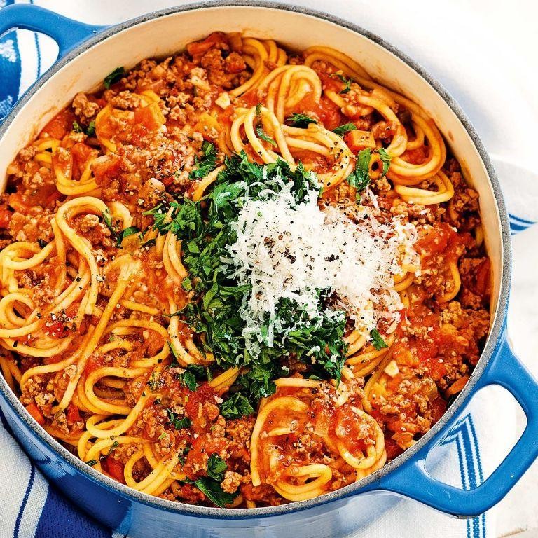 One-Pot Spaghetti Bolognese