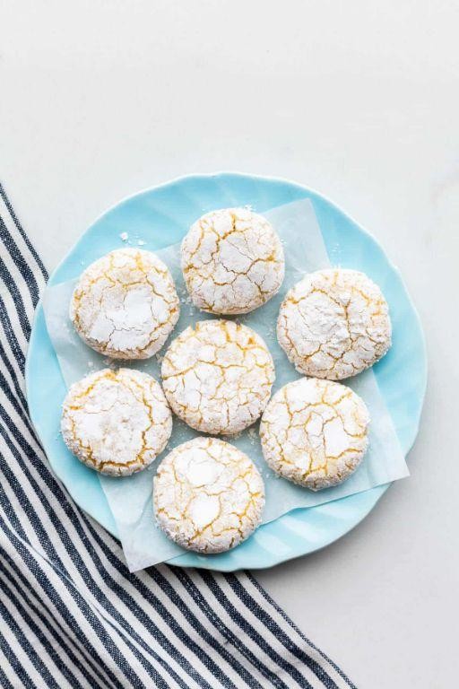 Orange Almond Amaretti Biscuits