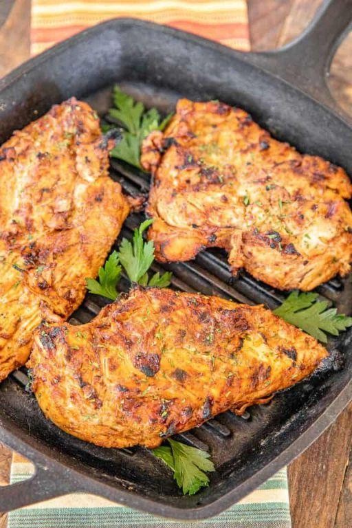 Orange Chipotle Marinated Chicken Breasts