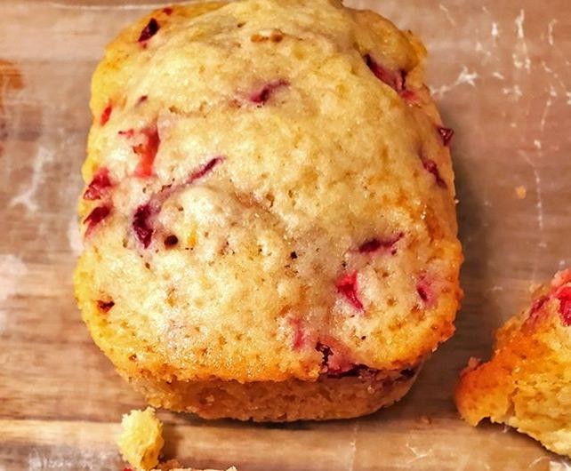 Orange Cranberry Cake Mix Muffin Bread