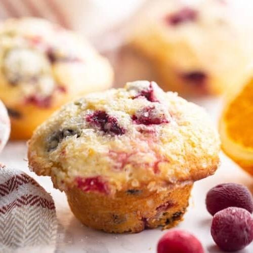 Orange Cranberry Muffin Ring
