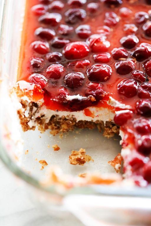 Orange Cranberry Pretzel Clusters