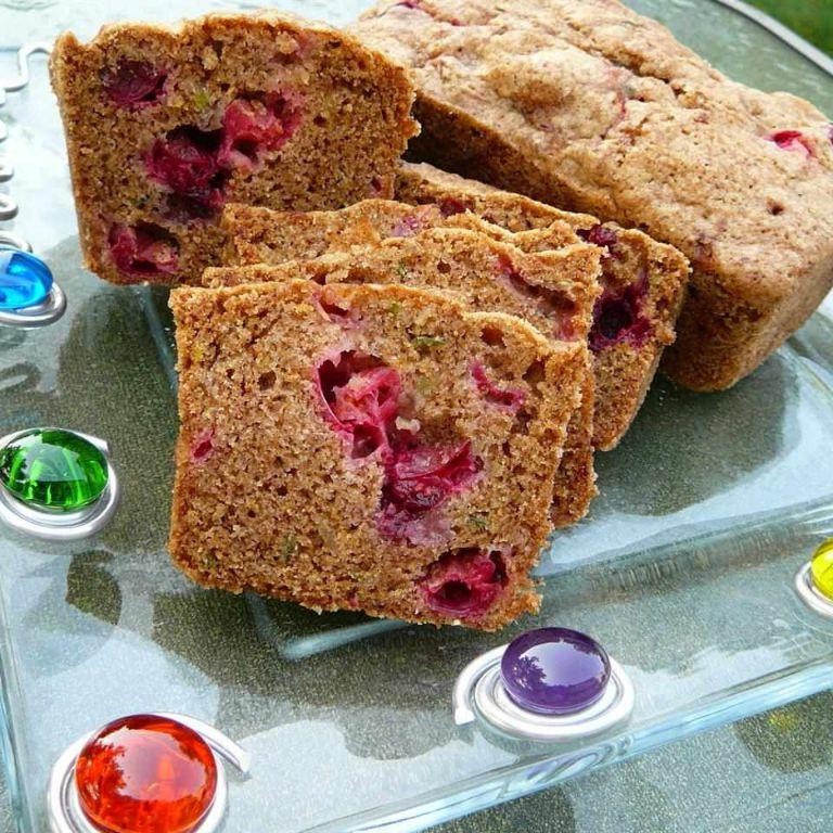 Orange Cranberry Zucchini Bread