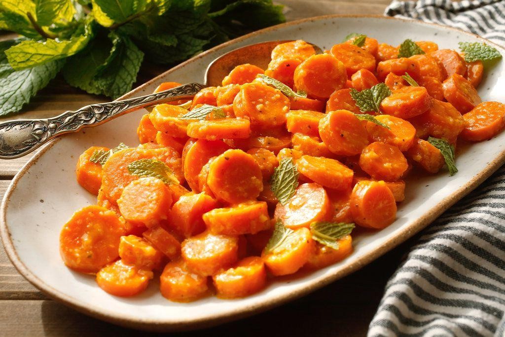 Orange Ginger Glazed Carrot Stir Fry