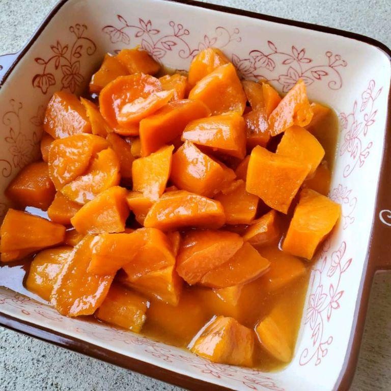 Orange Zest Candied Sweet Potatoes