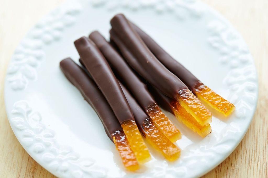 Orange Zest Chocolate Dip