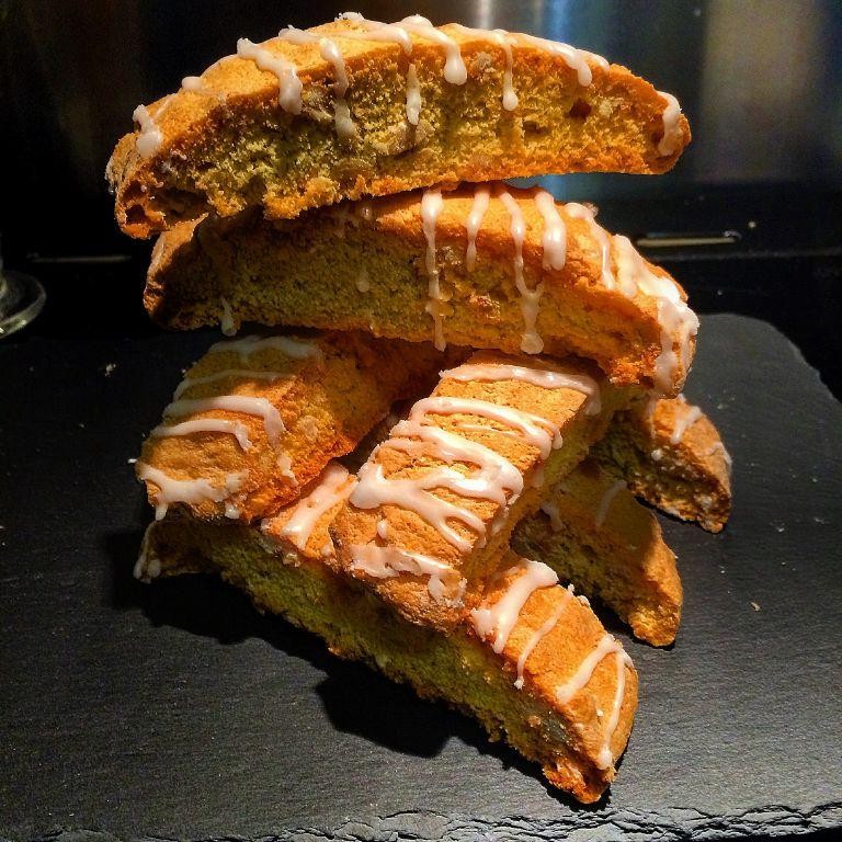 Orange Zest Filbert Biscotti