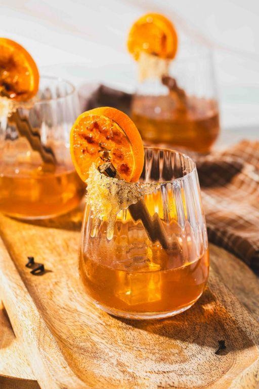 Orange and Clove Infused Bourbon
