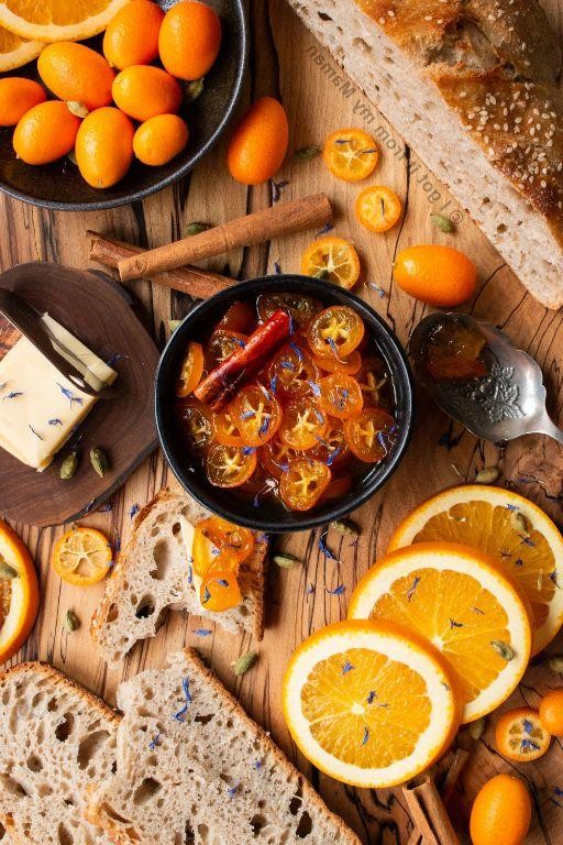 Orange and Cumquat Marmalade