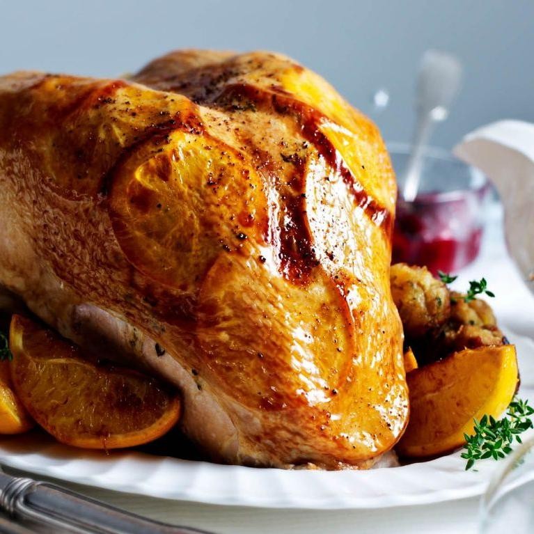 Orange and Thyme Grilled Turkey Breast