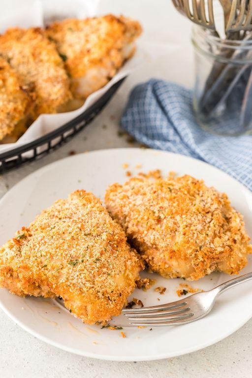 Oven-Fried Panko Chicken