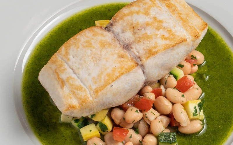 Oven-Roasted Ono with Herb Infusion