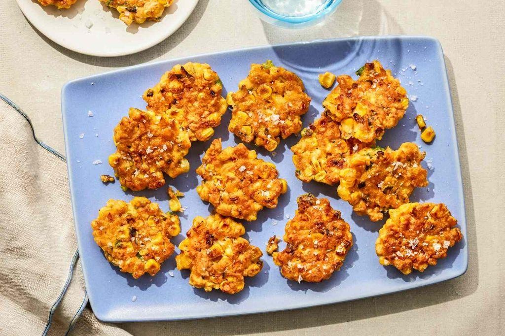 Oyster and Corn Fritters
