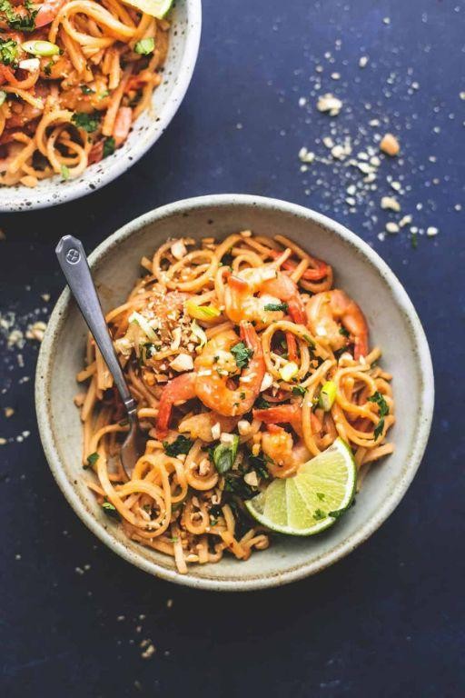 Pad Thai with Classic Peanut Sauce