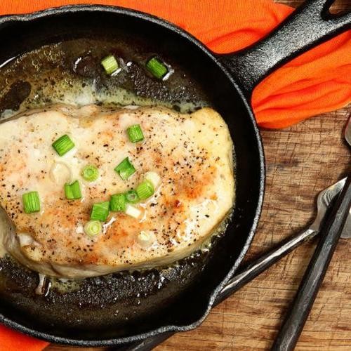 Pan-Seared Crappie with Butter Sauce