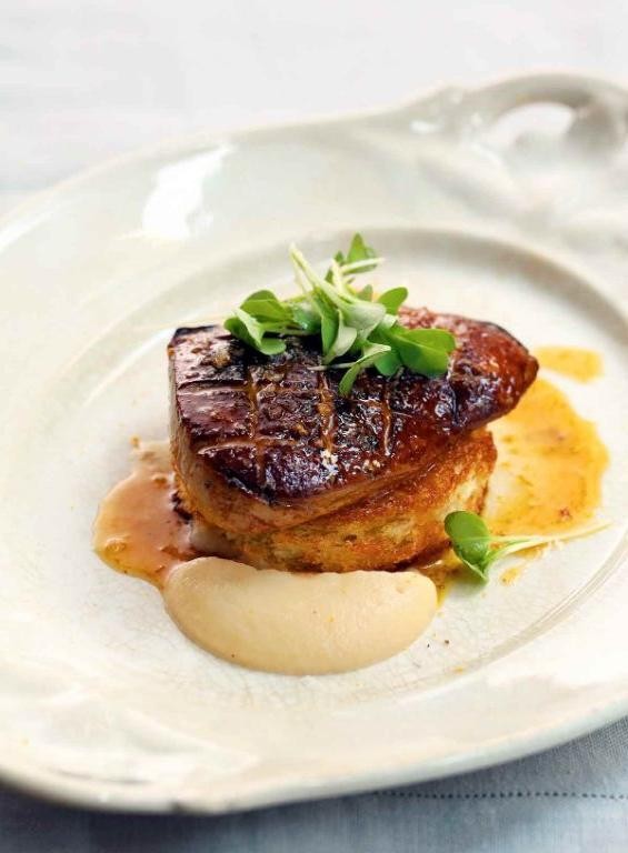 Pan-Seared Foie Gras with Apple Chutney