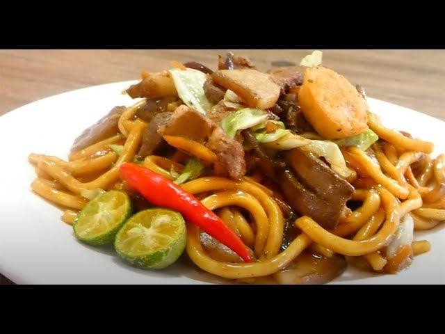 Pancit Chami with Sweet and Savory Sauce