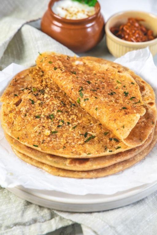 Paneer Stuffed Chapati