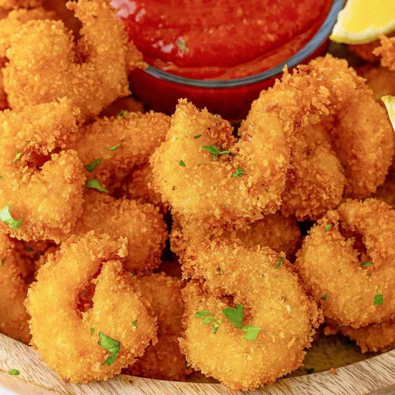 Panko Crusted Battered Shrimp