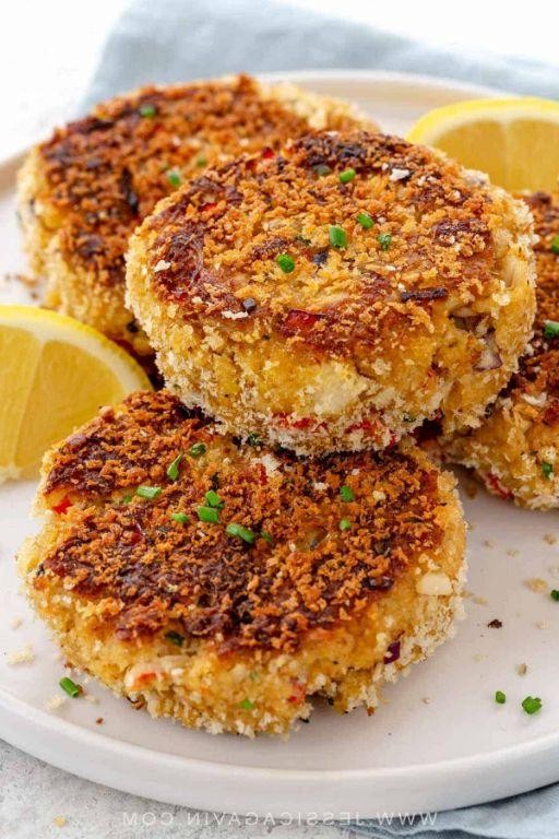 Panko-Crusted Imitation Crab Cakes