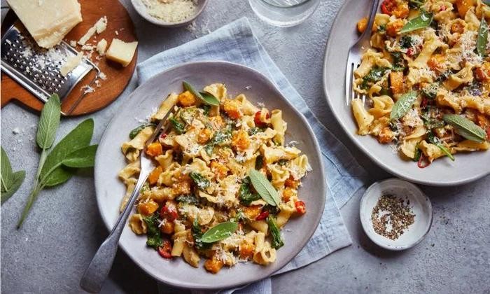 Pappardelle with Butternut Squash and Sage