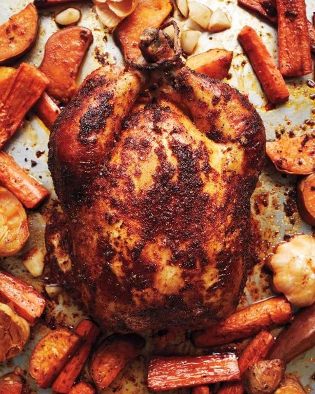 Paprika Spiced Roast Chicken