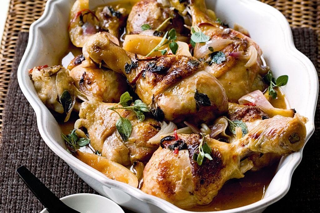 Paprika and Lemon Roasted Chicken