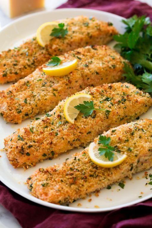 Parmesan Crusted Salmon