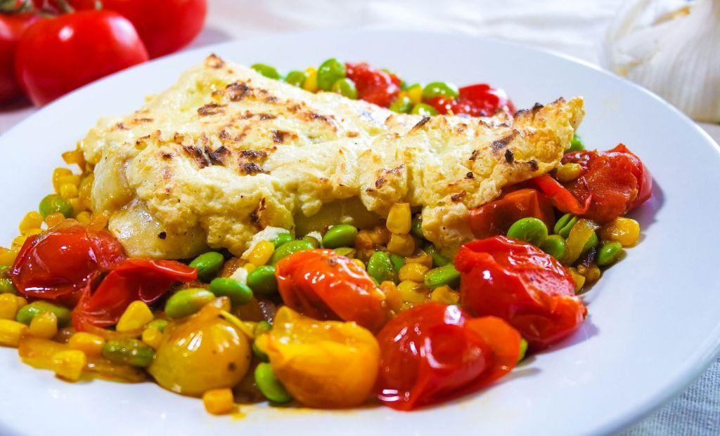 Parmesan Dijon Baked Cod