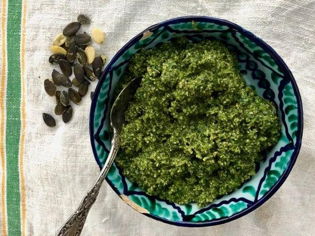 Parsley and Pumpkin Seed Pesto