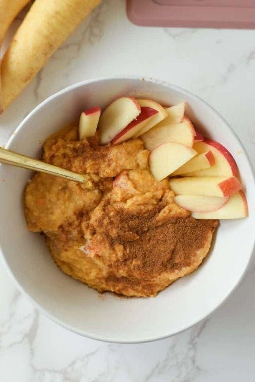 Parsnip and Apple Mash with Cinnamon