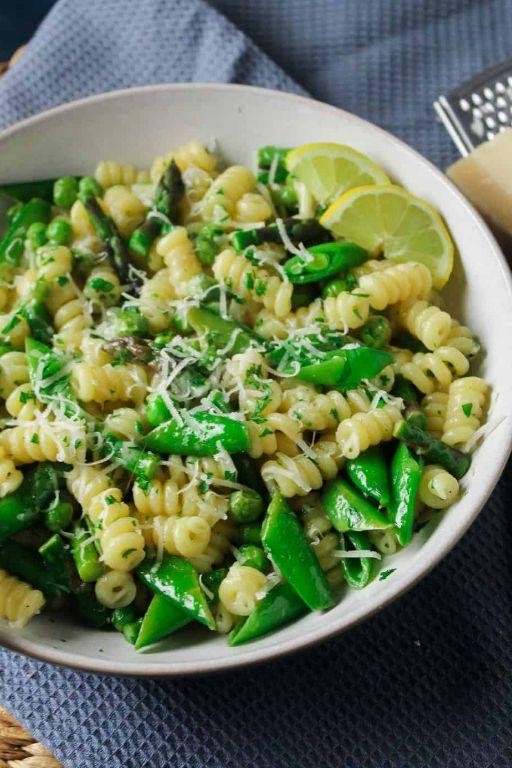Pasta Primavera with Sugar Snap Peas