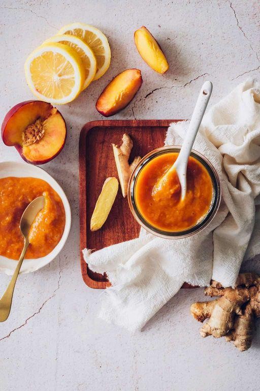 Peach and Ginger Jam