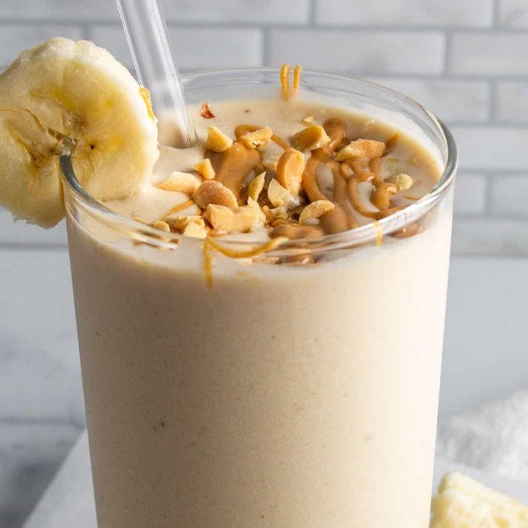 Peanut Butter Banana Protein Shake