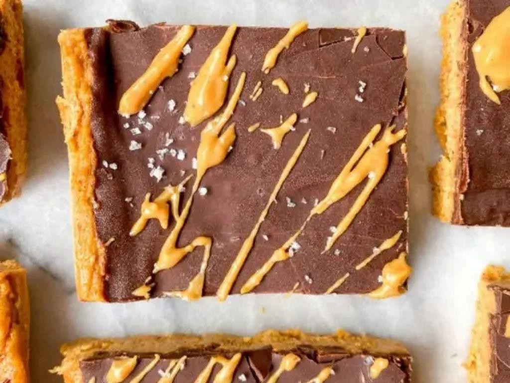 Peanut Butter Pumpkin Squares