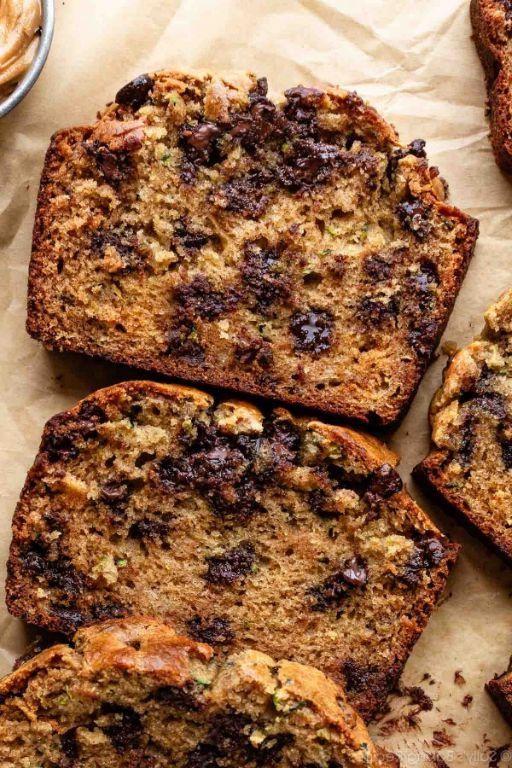 Peanut Butter Zucchini Loaf