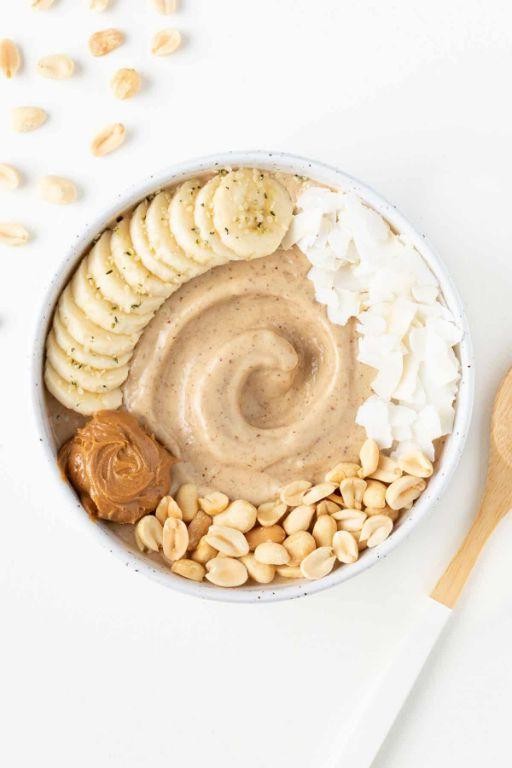 Peanut Butter and Banana Acai Bowl