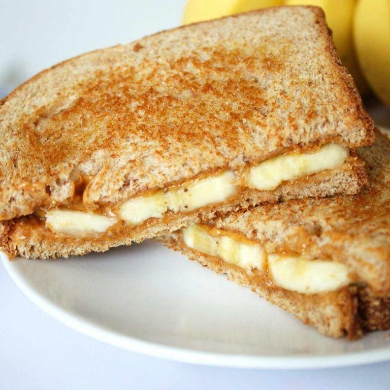 Peanut Butter and Banana Morning Melt