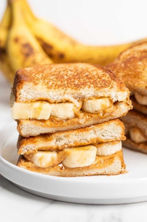 Peanut Butter and Banana Sandwich