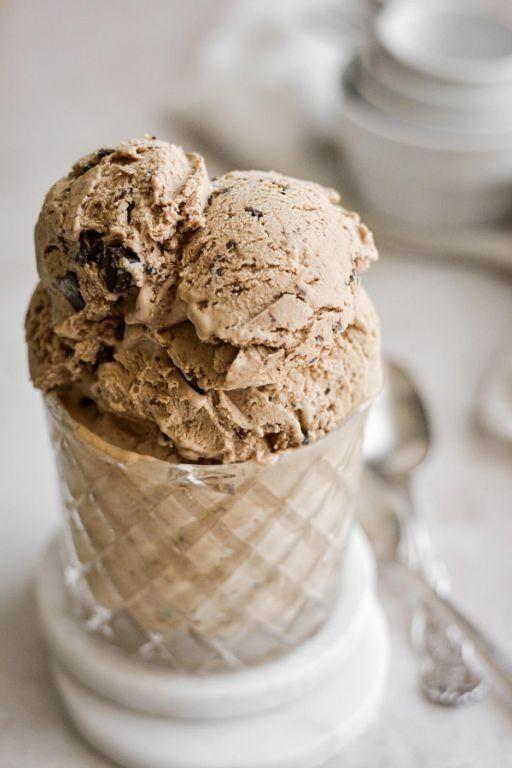 Peanut Butter and Coffee Ice Cream Fusion