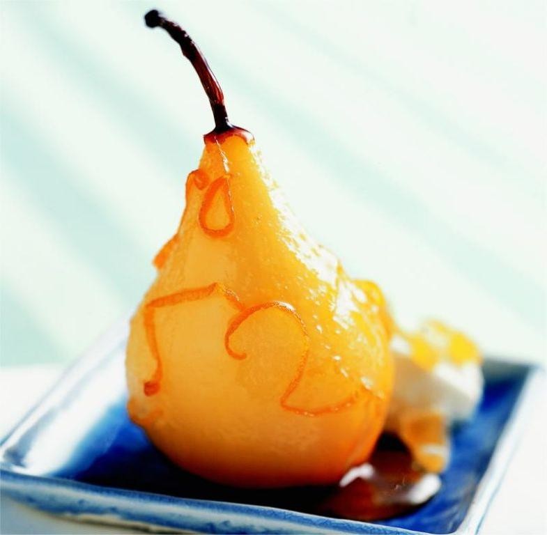 Pear and Orange Zest Infusion Sauce