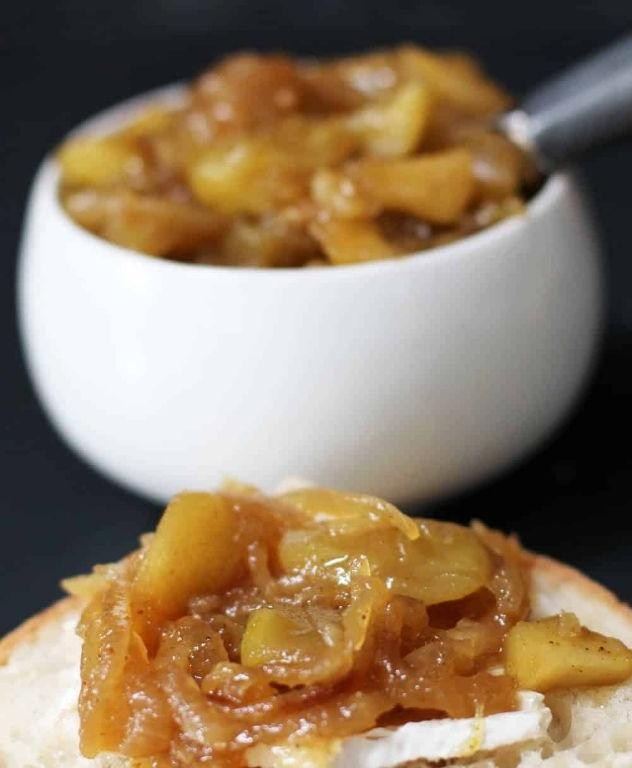 Pearl Onion and Apple Chutney