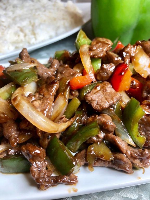 Pepper Steak with Onions