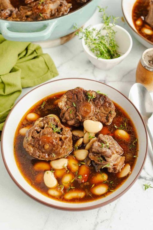 Peppery Jamaican Oxtail Broth